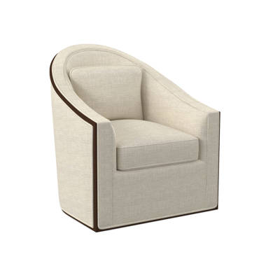 Ambella Home Collection Abbey Swivel Barrel Chair Perigold